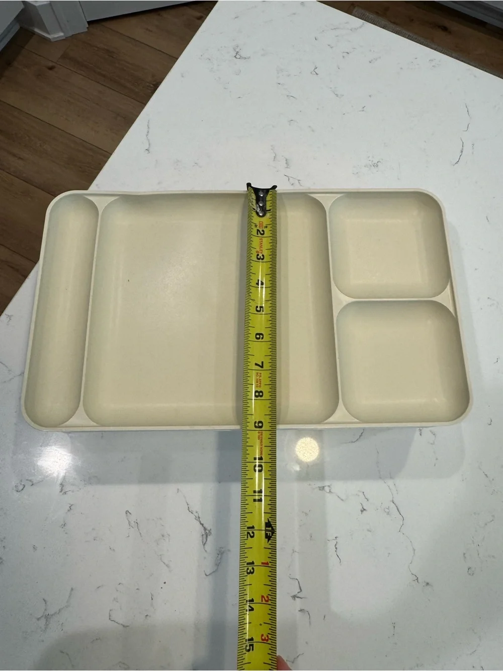 Tupperware® Set of 9 Divided Serving Trays - Dining, Camping, Stackable, Lunch
